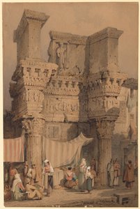 O Fórum de Nérva, Roma. de Samuel Prout