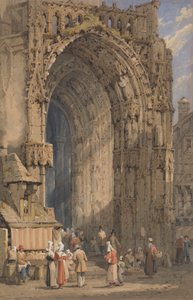 O Pórtico, Catedral de Reims de Samuel Prout