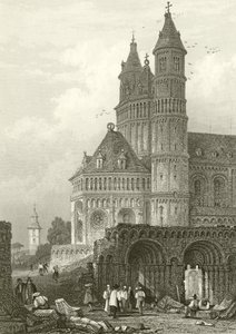 A catedral em Worms de Samuel Prout