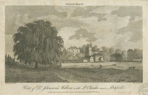 Lichfield - Willow Tree "Dr. Johnson" s ": gravura, nº [c 1804]