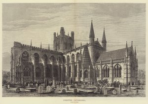 Catedral de Chester (gravura) de Samuel Read