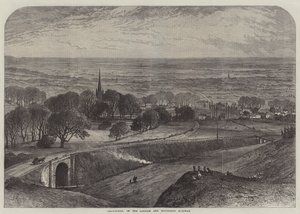 Leadenham, na Lincoln e Honington Railway de Samuel Read