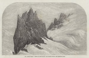 A subida do Sr. Albert Smith do Mont Blanc, os Grands Mulets de Samuel Read