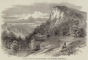 O túnel do alto Tor, Matlock, na ferrovia de junção de Manchester, Buxton e Midlands de Samuel Read
