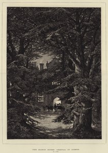 The Manor House, chegada dos hóspedes de Samuel Read