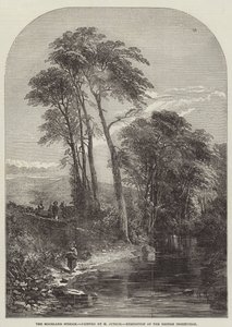The Moorland Stream, Exposição da Instituição Britânica de Samuel Read