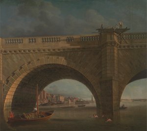 Arcos da ponte de Westminster de Samuel Scott