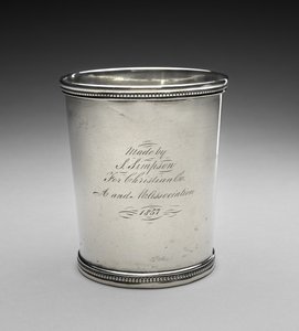 Tumbler, c. 1857 (prata) de Samuel Simpson