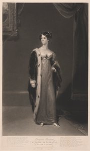 Georgiana Elizabeth Duchess de Newcastle de Samuel William Reynolds