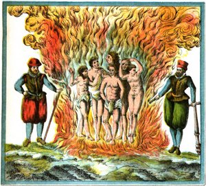 Champlain Índias Ocidentais placa LX - Narrativa dos Índios
