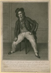 Sr. Bannister junior no personagem de Ben o Marinheiro de Samuel de Wilde