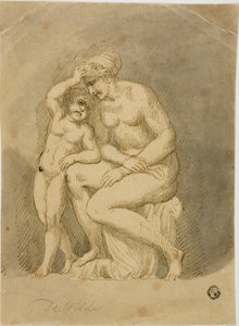 Vénus e Cupido de Samuel de Wilde