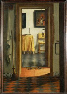 Les pantoufles - As pantufas ... de Samuel van Hoogstraten