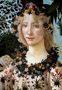 A mola. Detalhe (pintura de Sandro Botticelli
