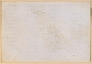 A Divina Comédia, Paraíso XXII. Sétima esfera planetária (céu de Saturno): relato de São Bento; subida pela escada de Jacob até ao céu das estrelas fixas de Sandro Botticelli