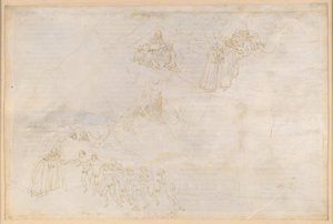 A Divina Comédia, Purgatório IV. Pré-Purgatório: Anel da Ilha, Maciço da Base e Zona Central; Ascensão e Penitência dos Negligentes de Sandro Botticelli