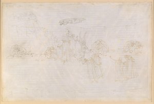 A Divina Comédia, Purgatório XV. Ascensão ao terceiro anel do Purgatório: O anjo diante da escadaria; as visões de Dante sobre a mansidão de Sandro Botticelli