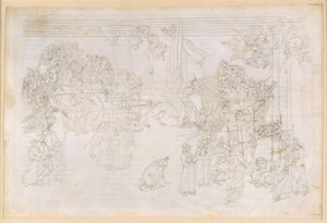 A Divina Comédia, Purgatório XXXII. O Paraíso Terrestre: A Árvore do Conhecimento e o destino histórico da Igreja de Sandro Botticelli