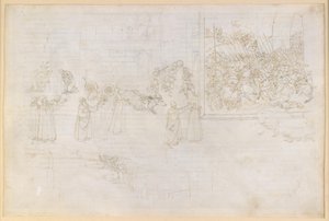 A Divina Comédia, Purgatório X. Primeiro Anel do Purgatório: Os relevos em mármore; a penitência dos orgulhosos de Sandro Botticelli