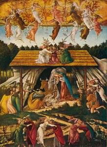 Natividade Mística, 1500, 1909 de Sandro Botticelli