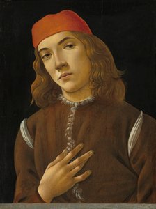 Retrato de uma Juventude, c.1482-85 (tempera em painel de álamo)