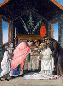 A Última Comunhão de São Jerônimo, c1495 de Sandro Botticelli