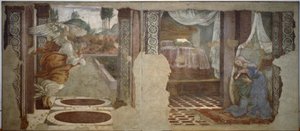 Anunciação de S.Martino de Sandro Botticelli