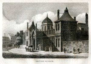 Museu Britânico, Londres, c1810.