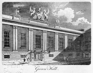 Loja de conveniência, cidade de Londres, 1811.
