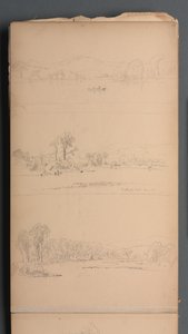 Caderno de desenho, página 05: Bethel ME 19 de agosto de 1859. de Sanford Robinson Gifford