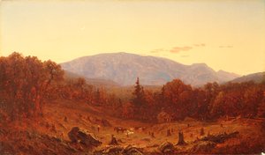 Crepúsculo na Montanha Hunter de Sanford Robinson Gifford