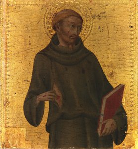 São Francisco, década de 1450. de Sano di Pietro