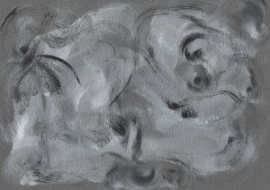 Espirais cinzentas abstratas de Santhosh ch