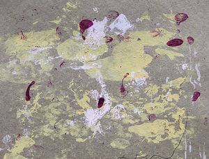 Salpicos de tinta abstratos de Santhosh ch