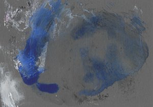 Fluidez azul sobre cinzento de Santhosh ch