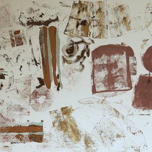 Formas abstratas terrosas de Santhosh ch
