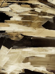 Pinceladas abstratas terrosas de Santhosh ch