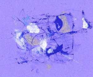 Abstrato púrpura expressivo de Santhosh ch