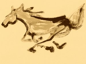 Movimento de cavalo a galope de Santhosh ch