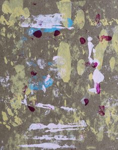 Abstrato vibrante e texturado de Santhosh ch