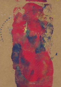 Abstrato vibrante e texturado de Santhosh ch