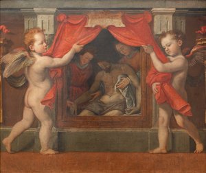 Pietà com dois querubins, ca 1576.