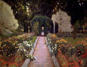 Jardins de Aranjuez (The Arbour) de Santiago Rusiñol