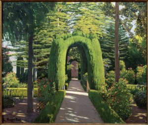 Glorieta. Jardí d