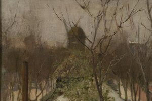 Parque von Moulin de la Galette de Santiago Rusiñol