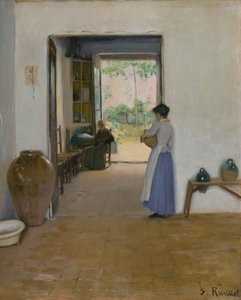 Sitges Interior de Santiago Rusiñol