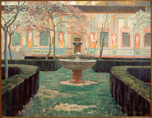 Jardim abandonado