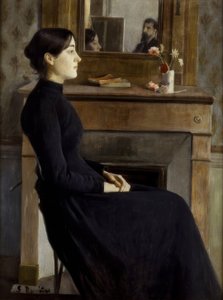 Figura feminina de Santiago Rusiñol