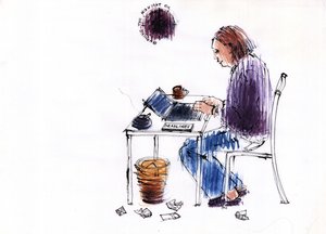 Queimando o óleo da meia-noite, 2009 de Sara Hayward
