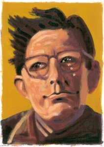 Laurie Lee, 2008 (óleo) de Sara Hayward